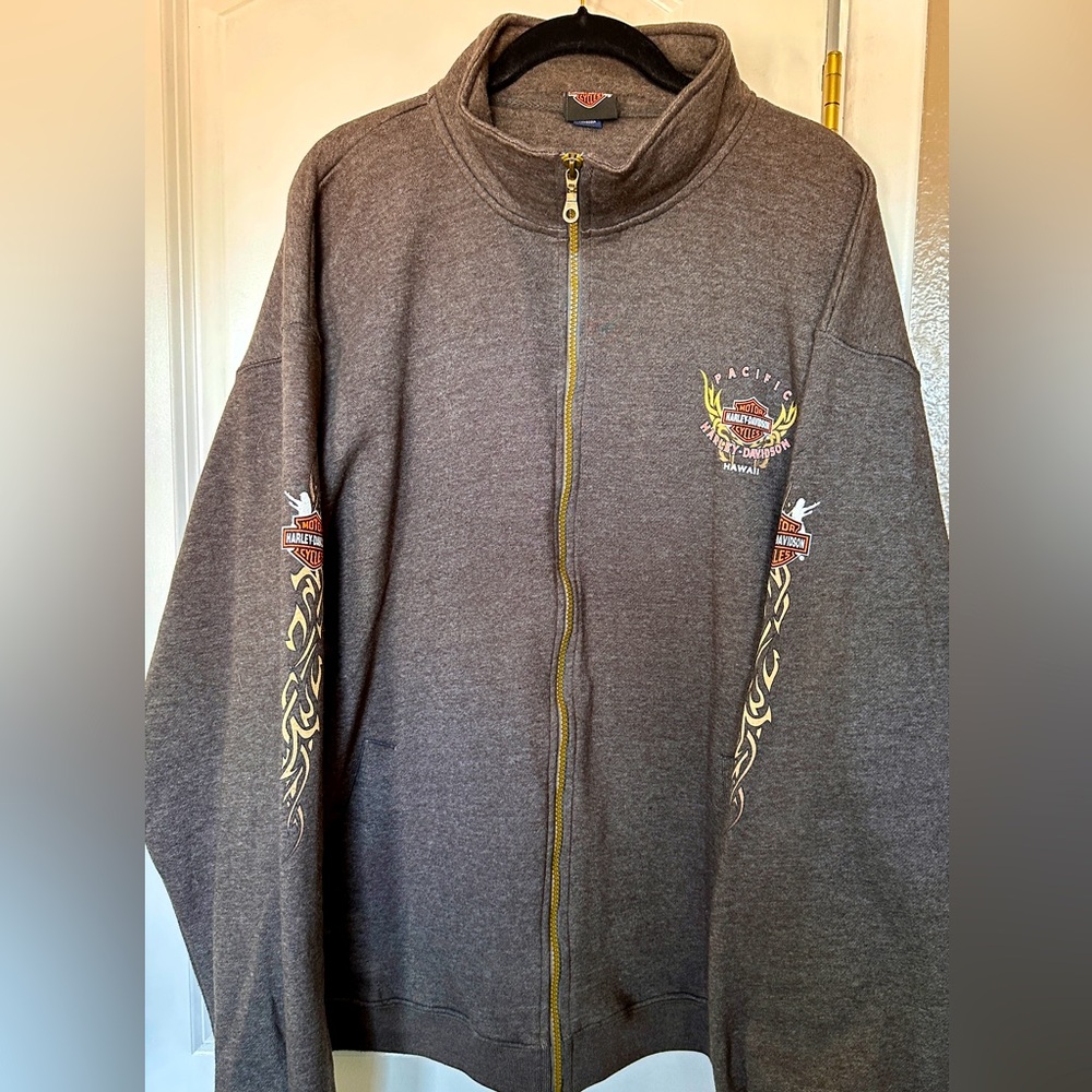 Pacific Harley-Davidson Hawaii XL Men’s long sleeve zip jacket